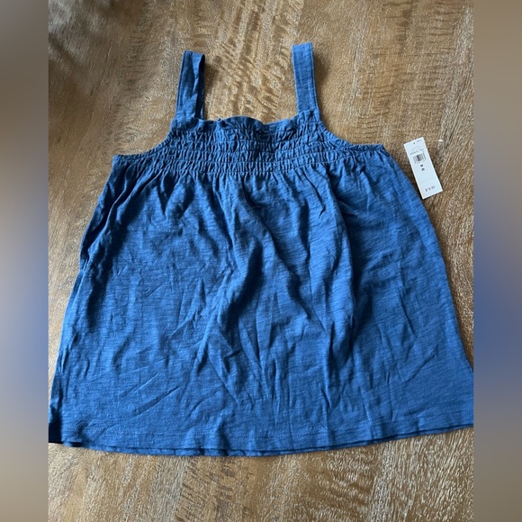 GAP Other - New with tags! Gap Kids Indigo Blue Sleeveless Cami Tank Top